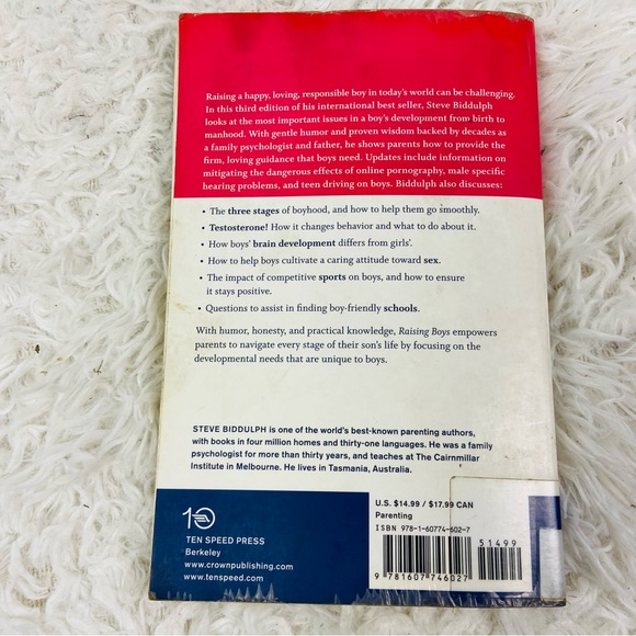 RAISING BOYS third edition why boys are different & how to help them book - Picture 7 of 8